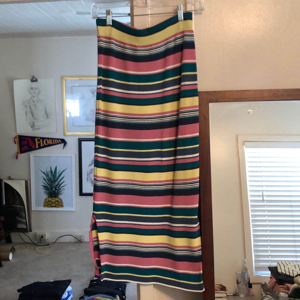 Anthropologie knot tube skirt